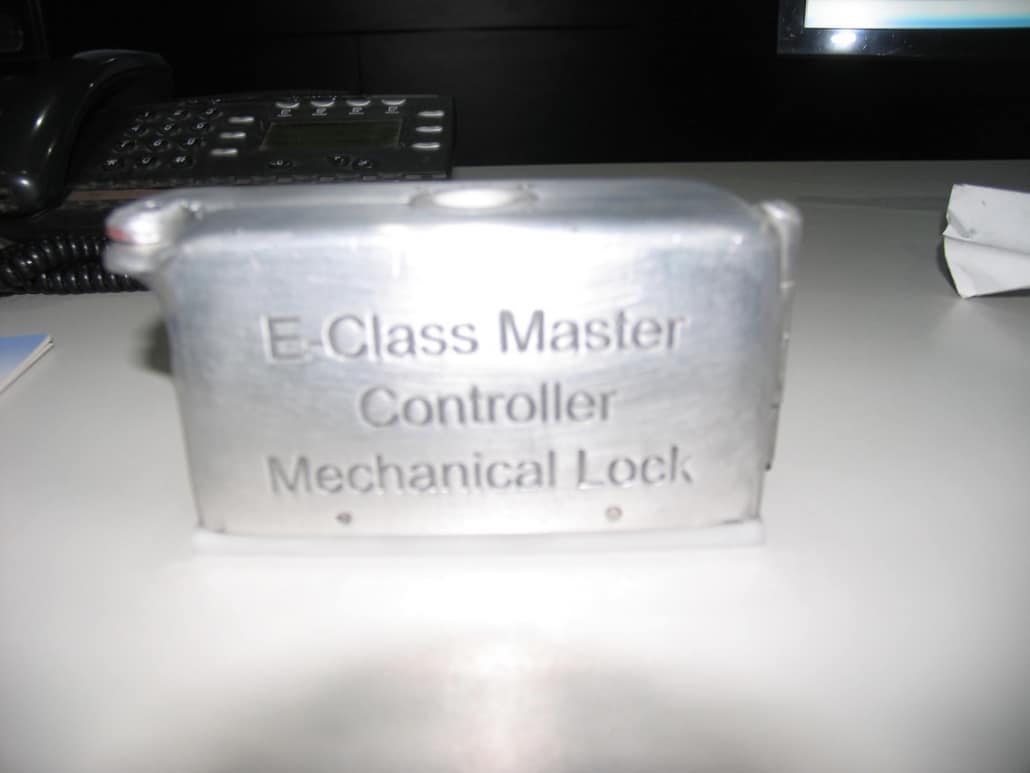 Tram Joystick Lock