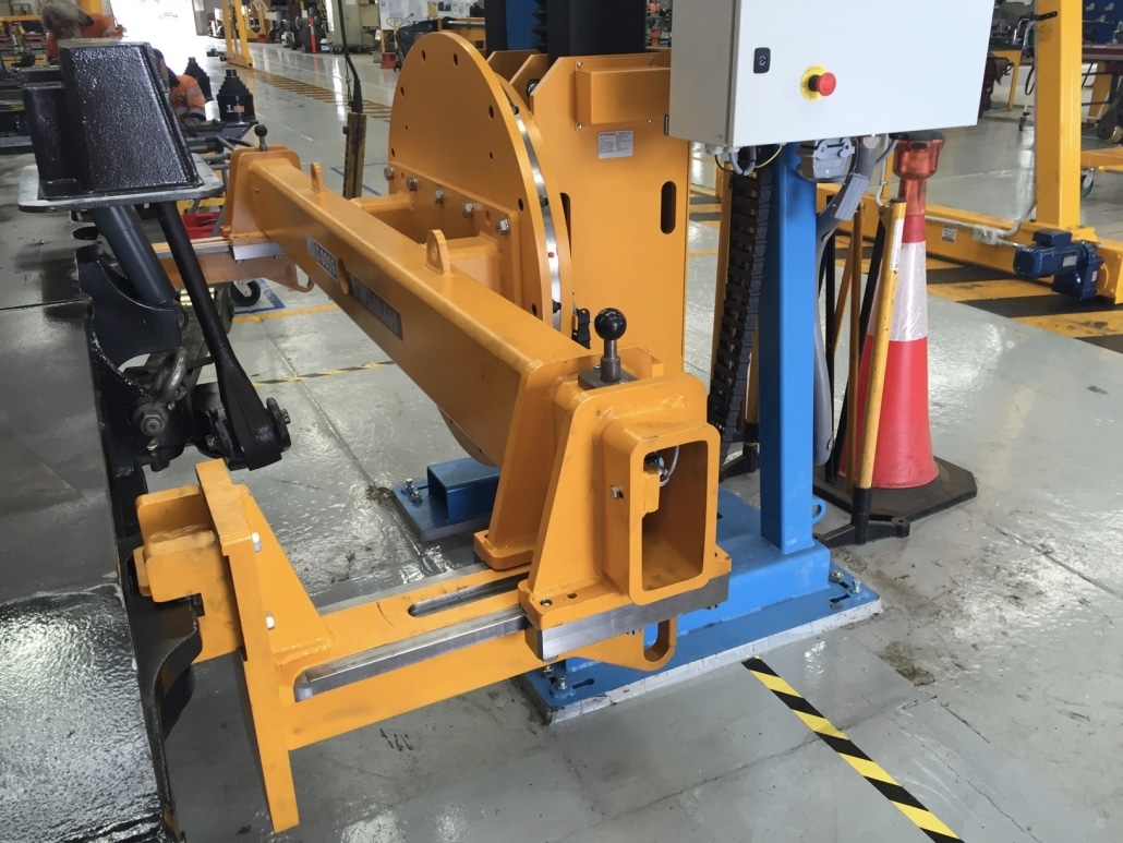 Rail Bogie Rotator