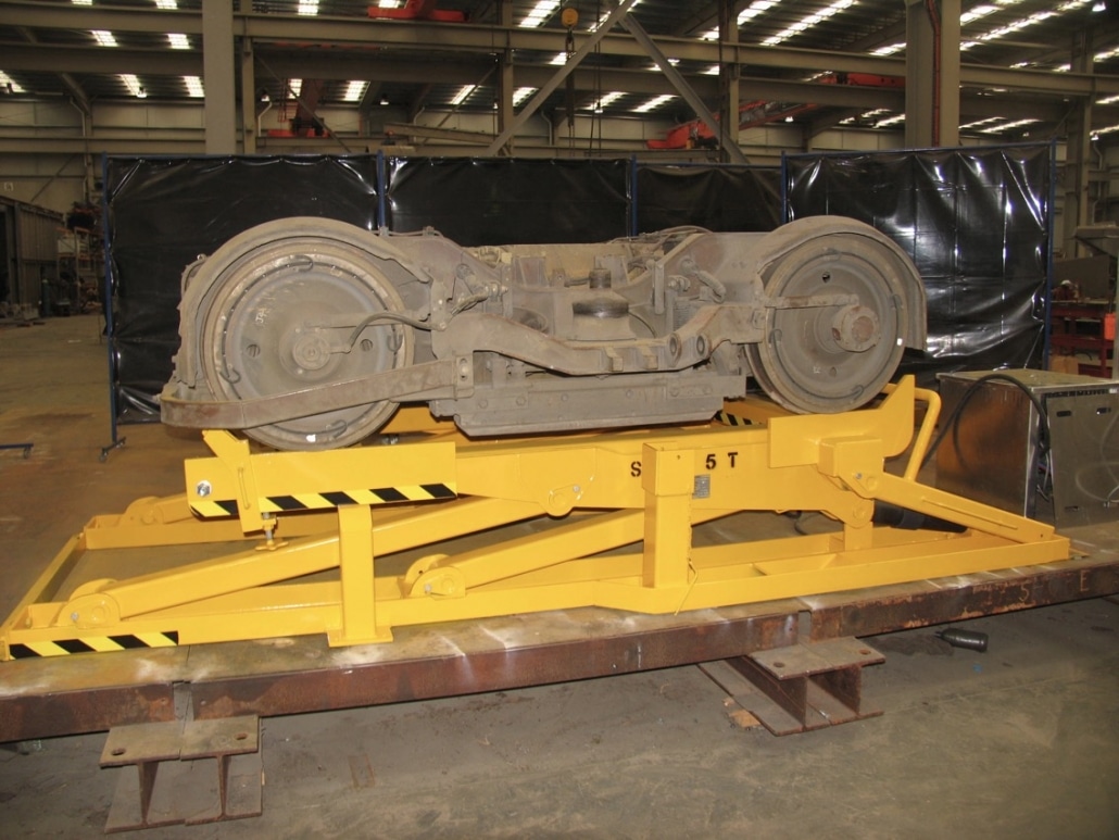 Tram Bogie Maintenance Lift Table