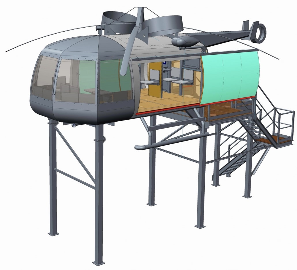 Winch Trainer Helicopter