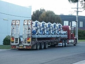 WATER TREATMENT SKID Pumping Skid for Water Treatment Plant - Hi Flow Multi Pump Manifolds
