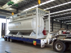 DNV OFFSHORE TANK 185 BBL tank in a DNV approved offshore frame - other sizes 125 BBL