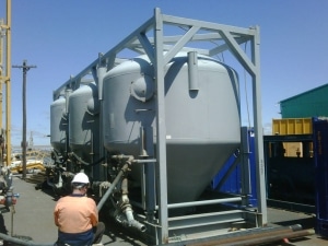 OFFSHORE PNEUMATIC TANKS 1000 c.f. Dry bulk Pressure tank – other sizes range from 1000-2300 c.f. in Carbon steel- including operational fittings