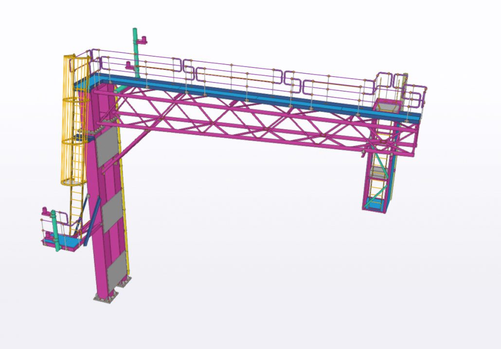 Single Cantilever Signal Gantry