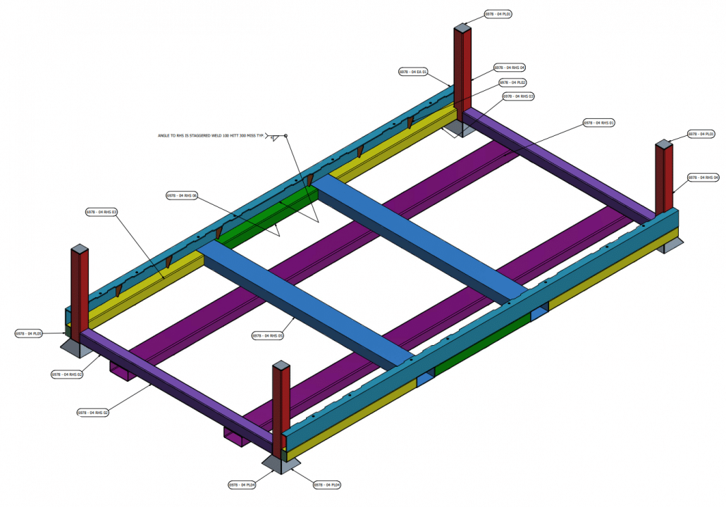 HVAC Storage Stillage