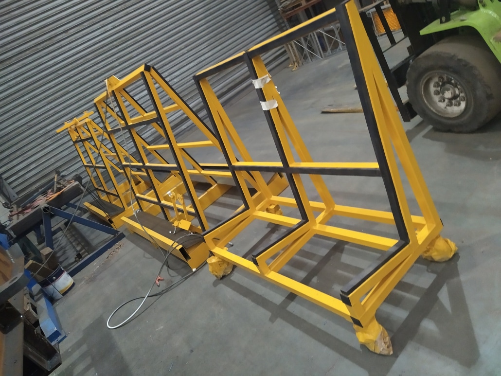 Train Windscreen/Window Glass Stillage